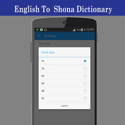 English To Shona Dictionary android App screenshot 0