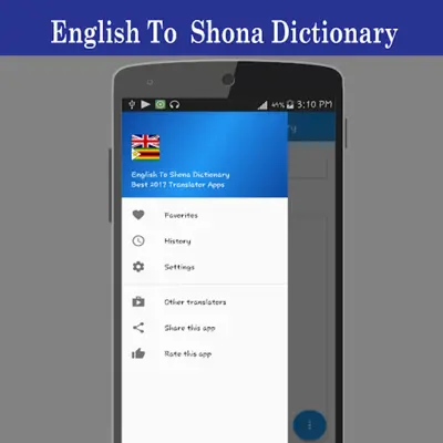 English To Shona Dictionary android App screenshot 1