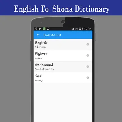 English To Shona Dictionary android App screenshot 2