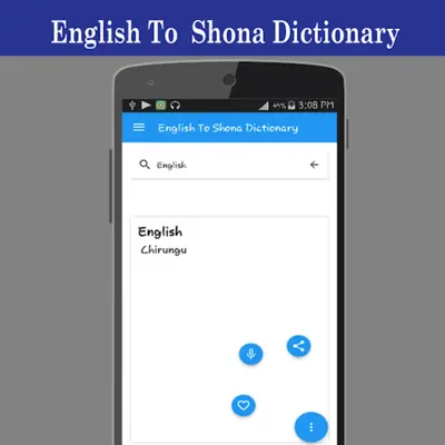 English To Shona Dictionary android App screenshot 4